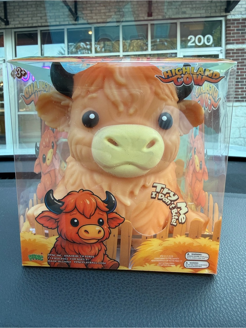 Highland Cow Squishy- Brand new in box